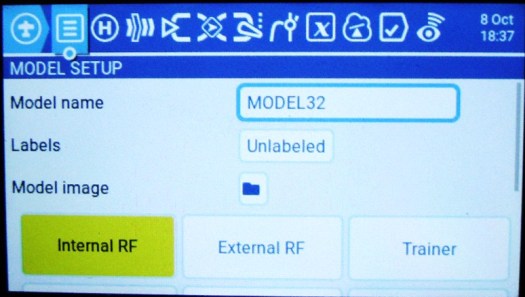 Model Menu