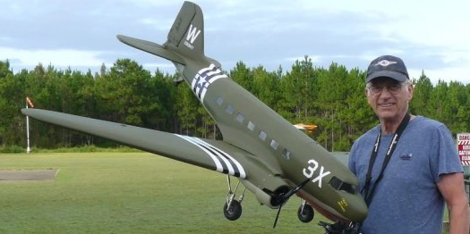 RC Jim and his beautiful C-47 Dakota